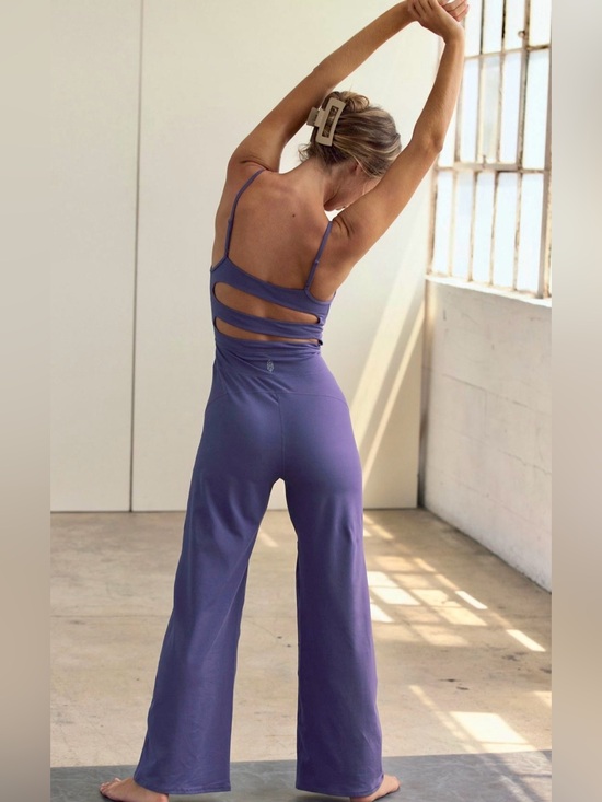 Free People Pants - NWT FREE PEOPLE MOVEMENT UP AT NIGHT ONESIE GRAPHITE